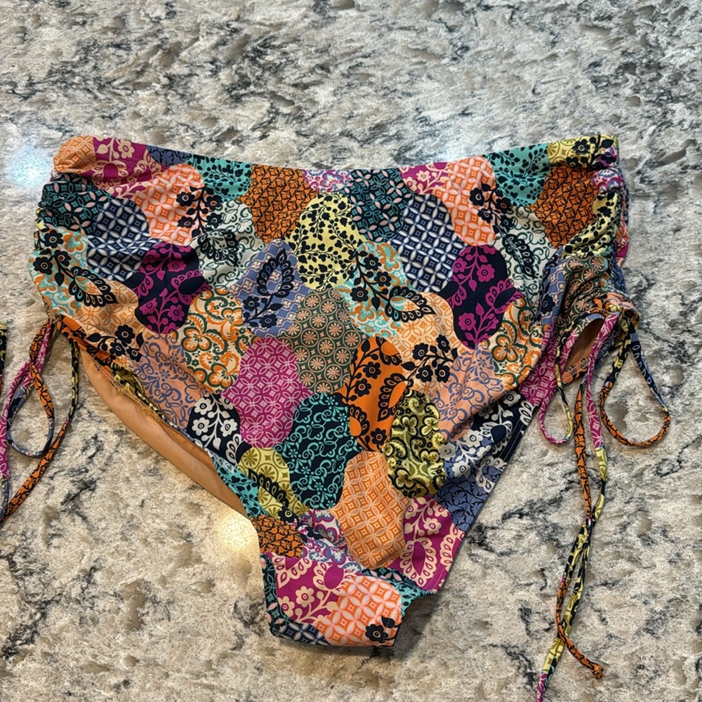 Artesands Salmagundi Draw Tie Bikini Bottoms NWT Size 18 - Picture 12 of 13